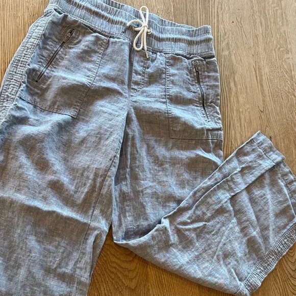 Athleta Women’s Cabo Linen Wide leg Pants - Picture 1 of 4